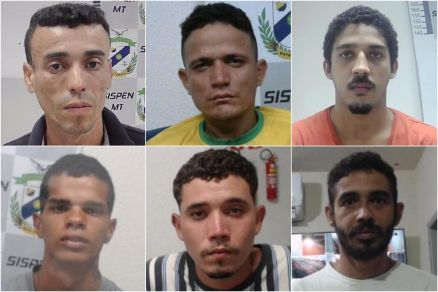 Seis detentos fogem de presídio em Várzea Grande; quatro acusados de homicídio